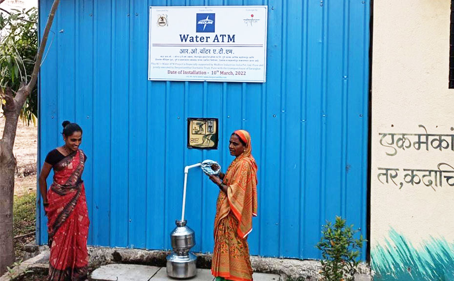 Thanks to the installation of ATMS, all of villagers in these communities have access to clean, potable drinking water for themselves, as well as their livestock.