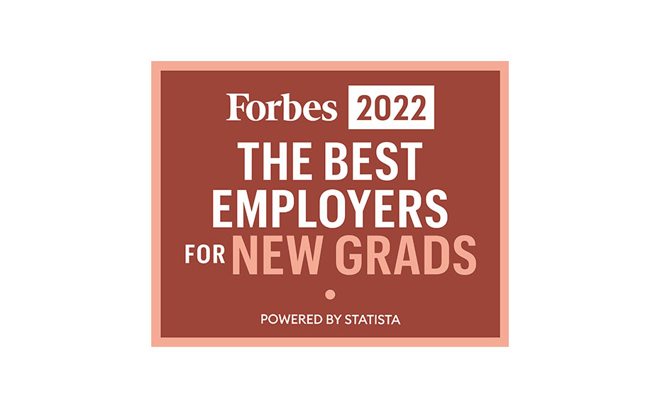 Forbes Best Employers for New Grabs