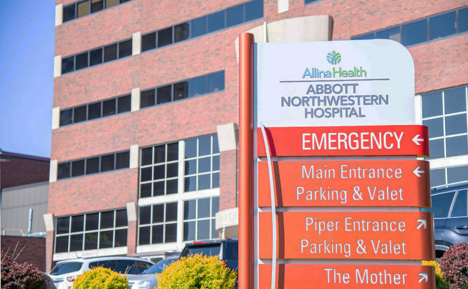 Abbott Northwestern Hospital in Minneapolis, Minnesota