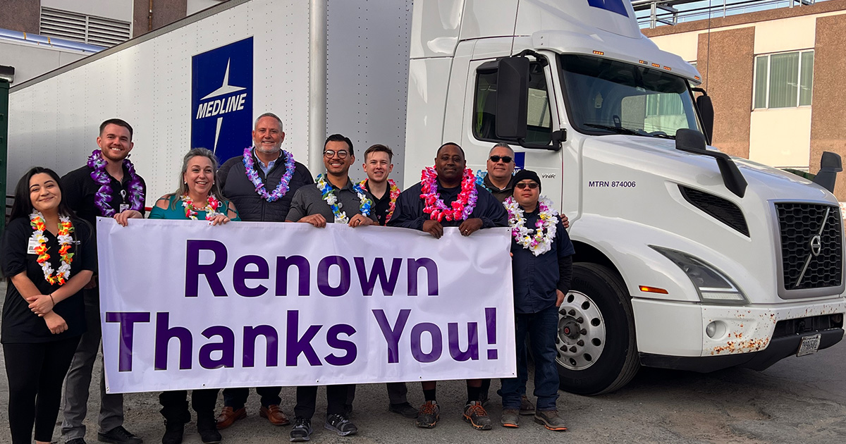 Renown Healthcare thanks MedTrans drivers