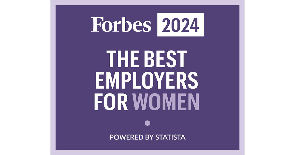 Forbes 2024 The Best Employers for Women logo